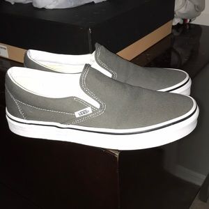 Grey Slip On Vans!!!